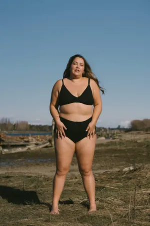 Huha - Triangle Bra | Black