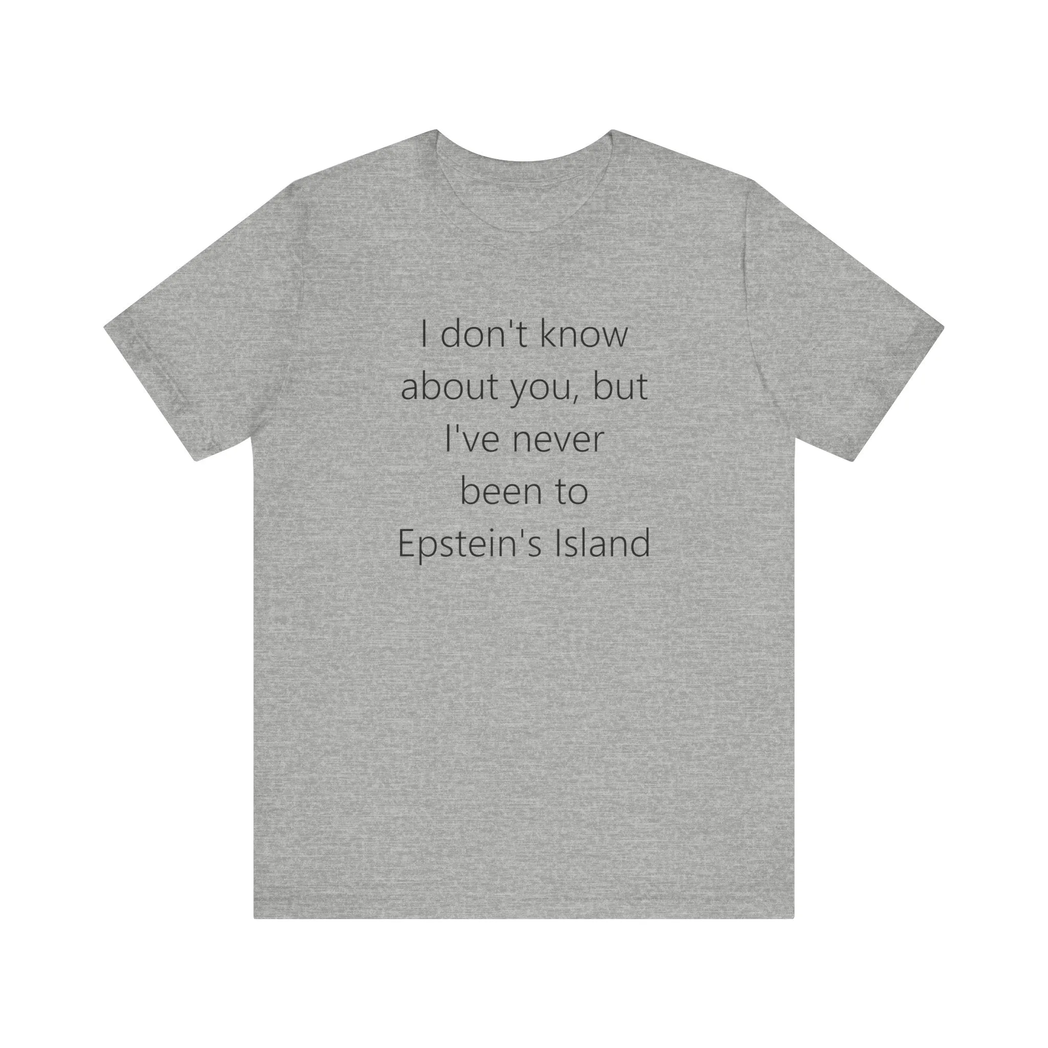 i don't know about you, but i've never been to Epstein's island