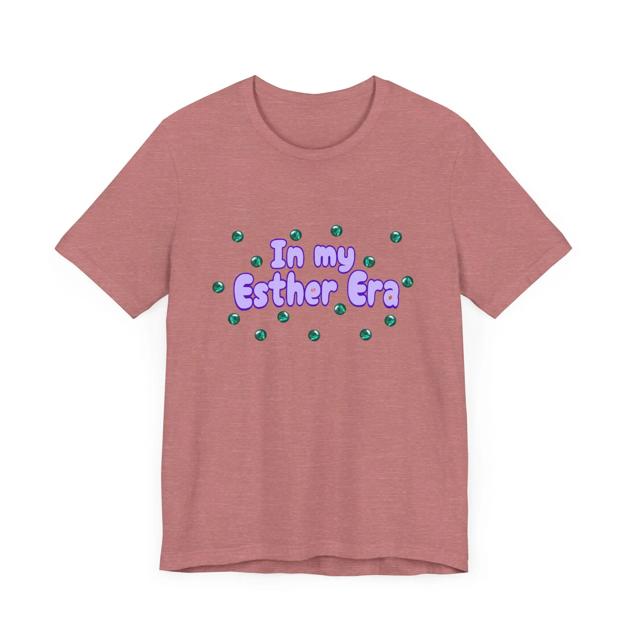 In my Esther era / hand drawn shirt / Bible gift / shirt /  Unisex Jersey Short Sleeve Tee