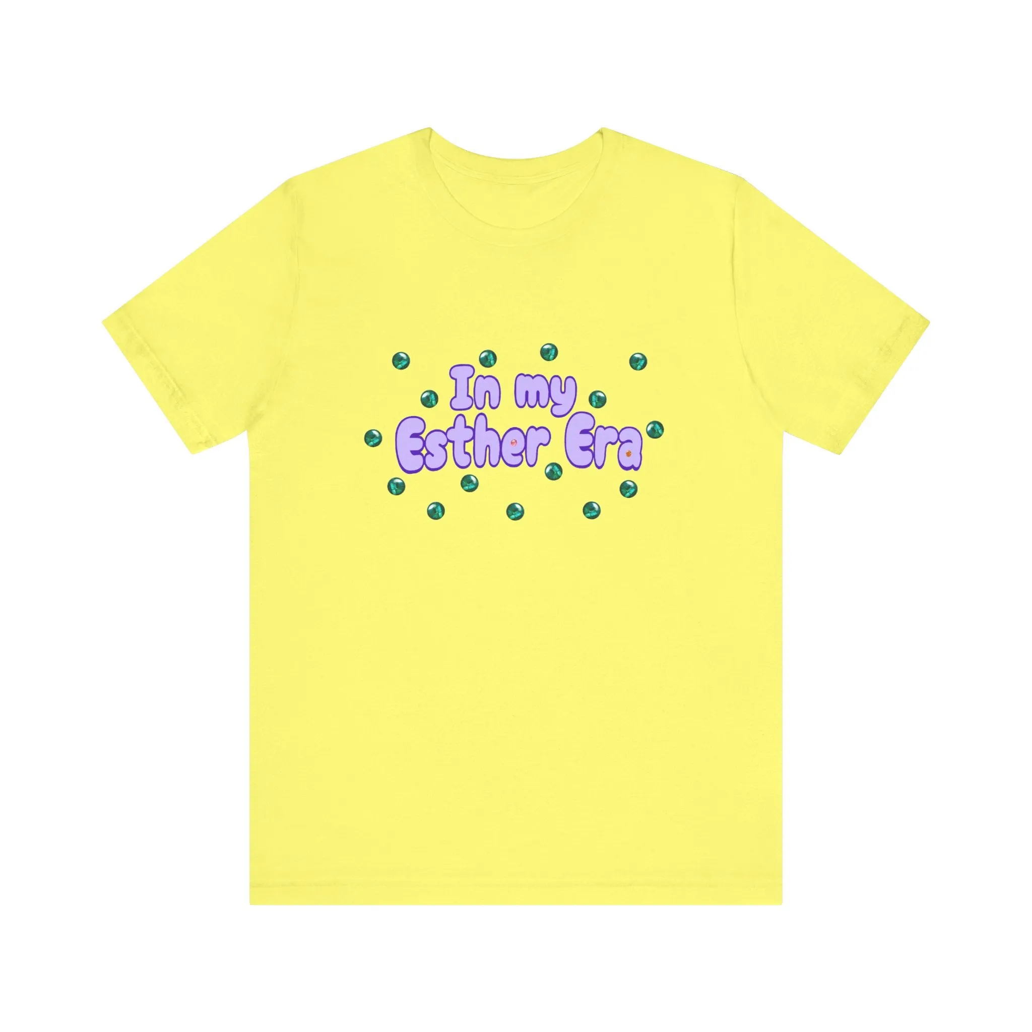 In my Esther era / hand drawn shirt / Bible gift / shirt /  Unisex Jersey Short Sleeve Tee