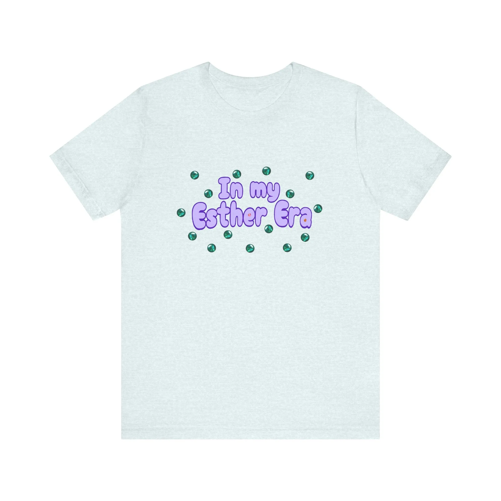 In my Esther era / hand drawn shirt / Bible gift / shirt /  Unisex Jersey Short Sleeve Tee