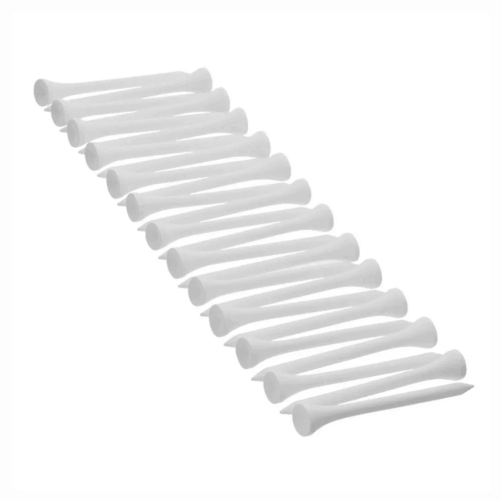 Inesis 100 Wood Golf Tees- White