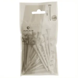 Inesis 100 Wood Golf Tees- White