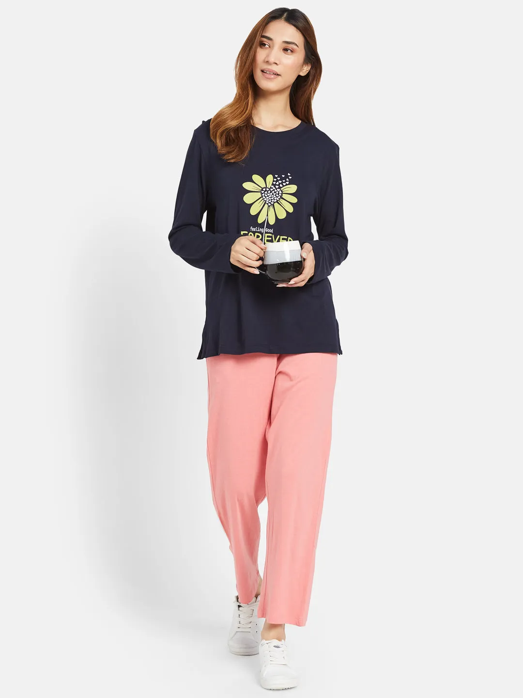INGRID LONG SLEEVE TEES- Feeling Good Forever