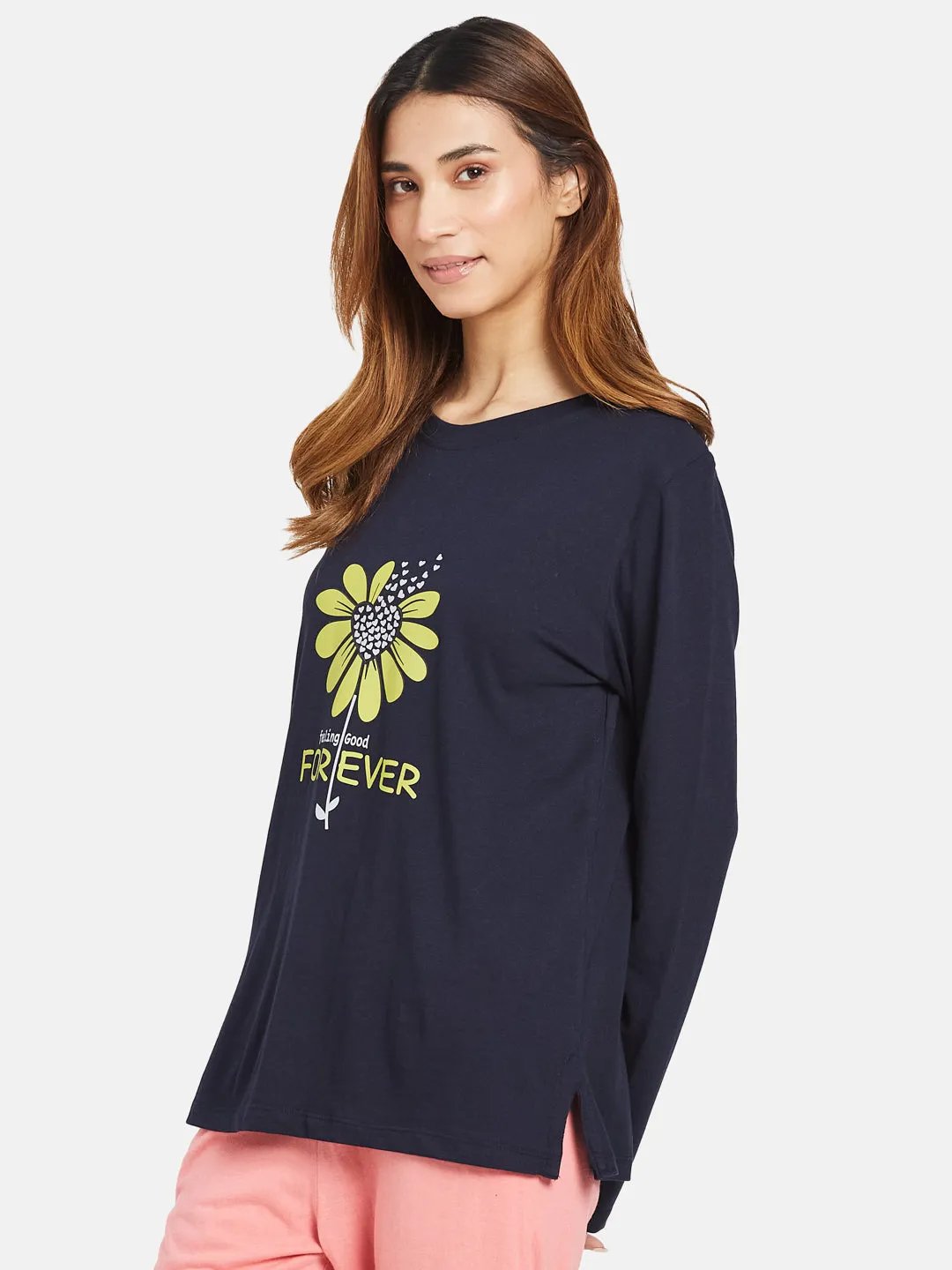 INGRID LONG SLEEVE TEES- Feeling Good Forever