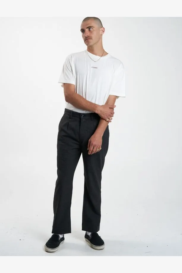 JACOB PLAID PANT - BLACK