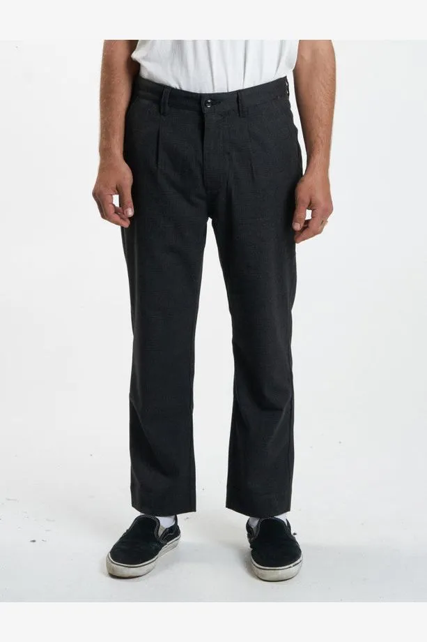 JACOB PLAID PANT - BLACK