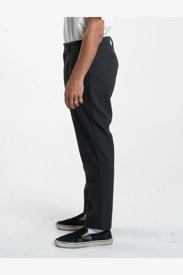 JACOB PLAID PANT - BLACK
