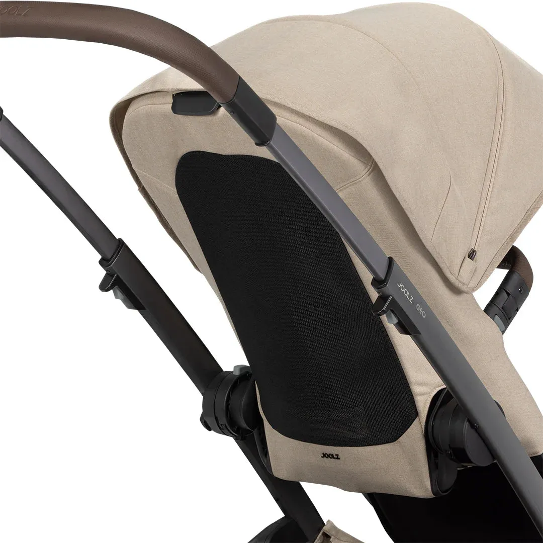 Joolz Geo3 Classic Bundle - Sandy Taupe with Cybex Cloud T i-Size Car Seat and Rotating Base T