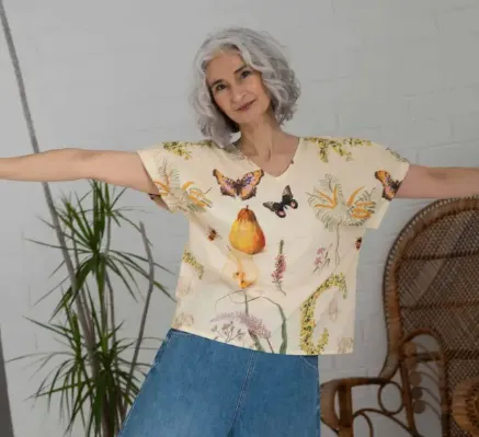 Jude Top - Summer Days - Organic Cotton