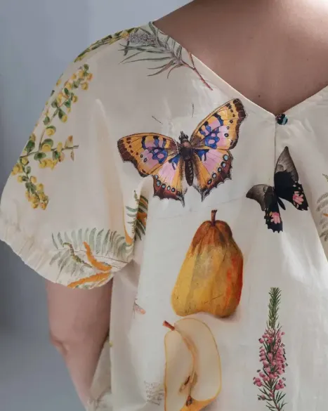 Jude Top - Summer Days - Organic Cotton