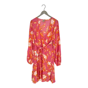 Kaiko flowy wrap dress, flower | woman M