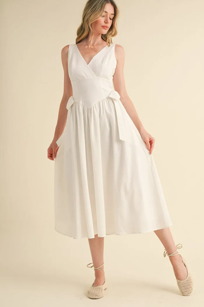 Kathryn Tie Wrap Dress
