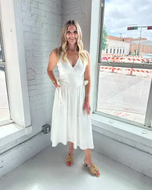 Kathryn Tie Wrap Dress
