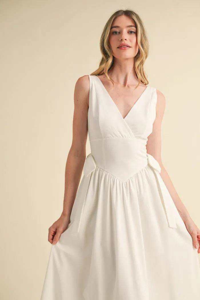 Kathryn Tie Wrap Dress