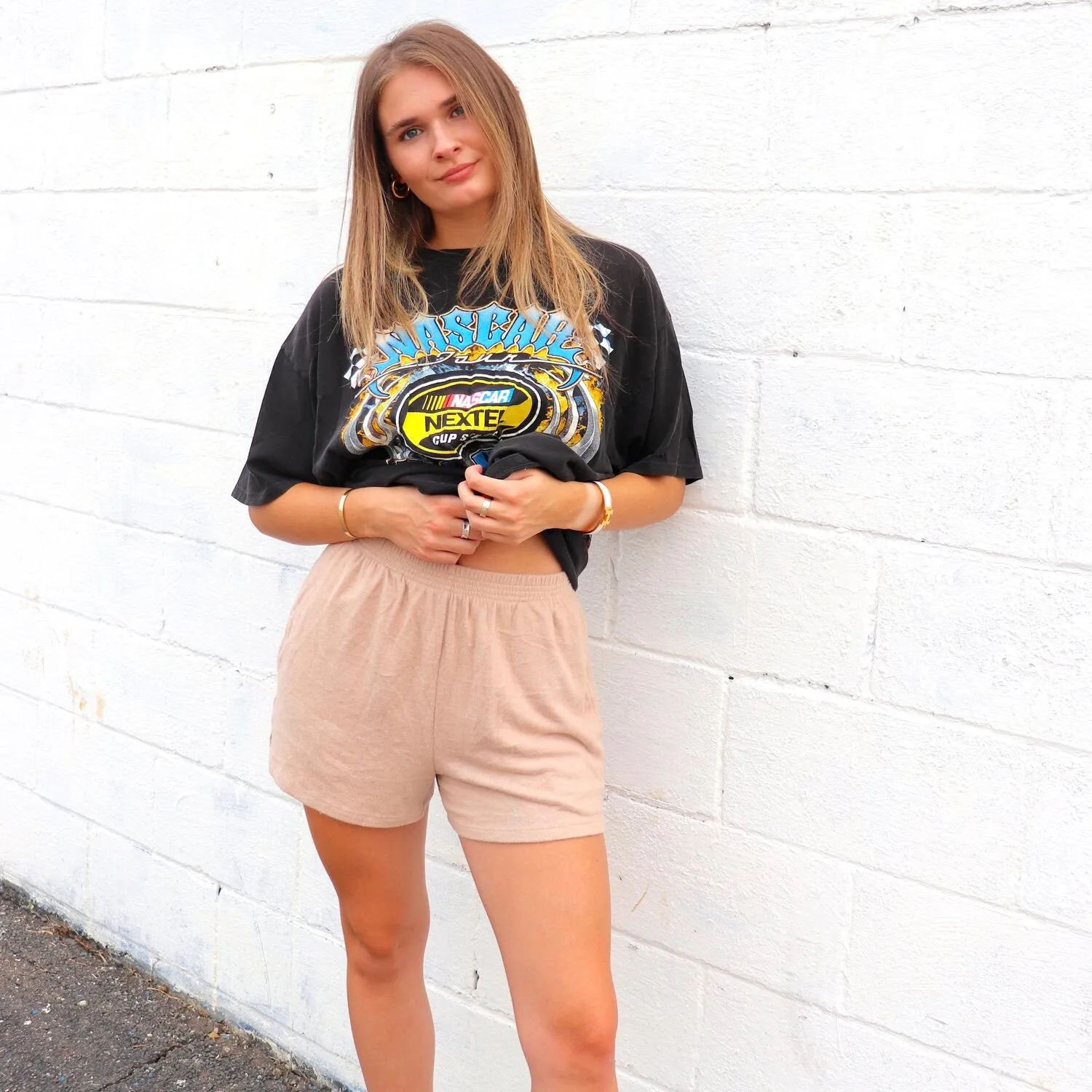 Kayla Sand Lounge Shorts