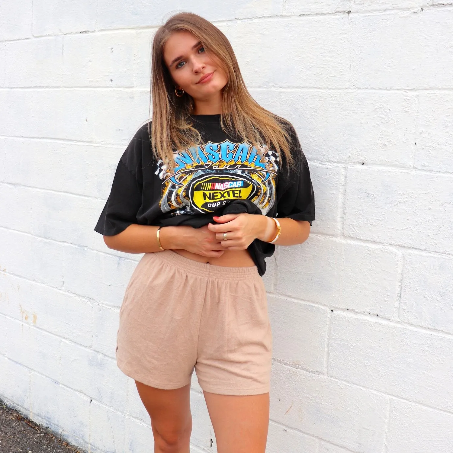 Kayla Sand Lounge Shorts