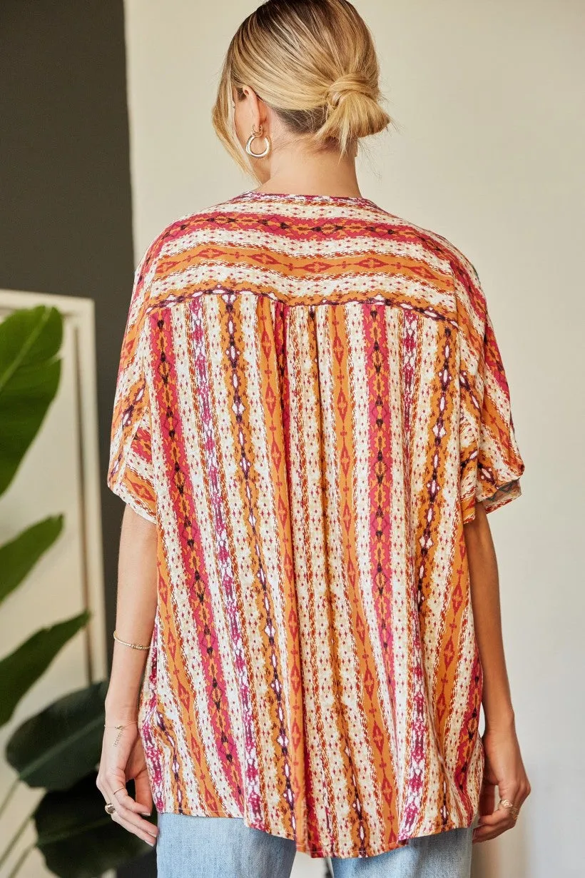 Kema Embroidered Kimono
