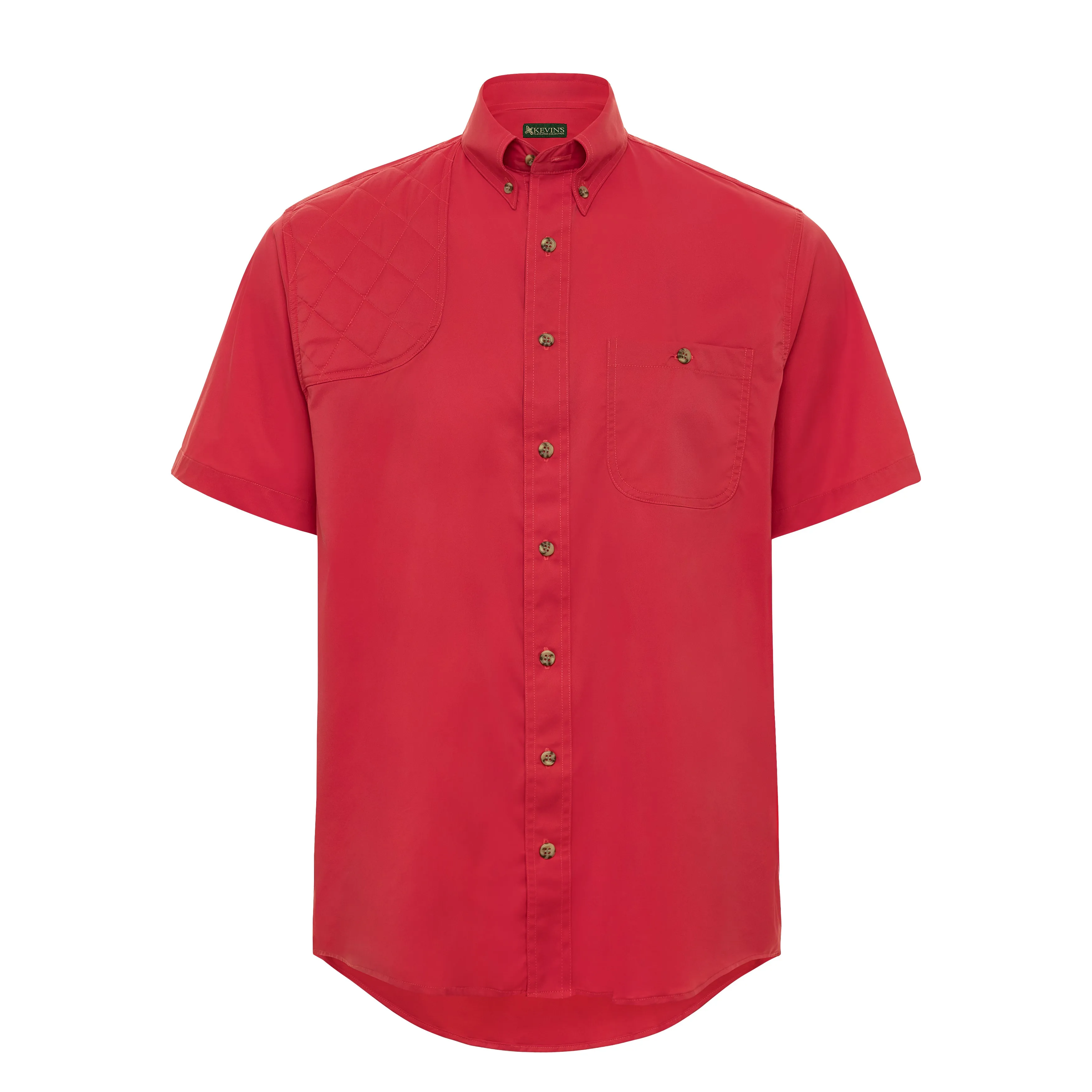 Kevin's Performance Single Right Patch Short Sleeve Shooting Shirt