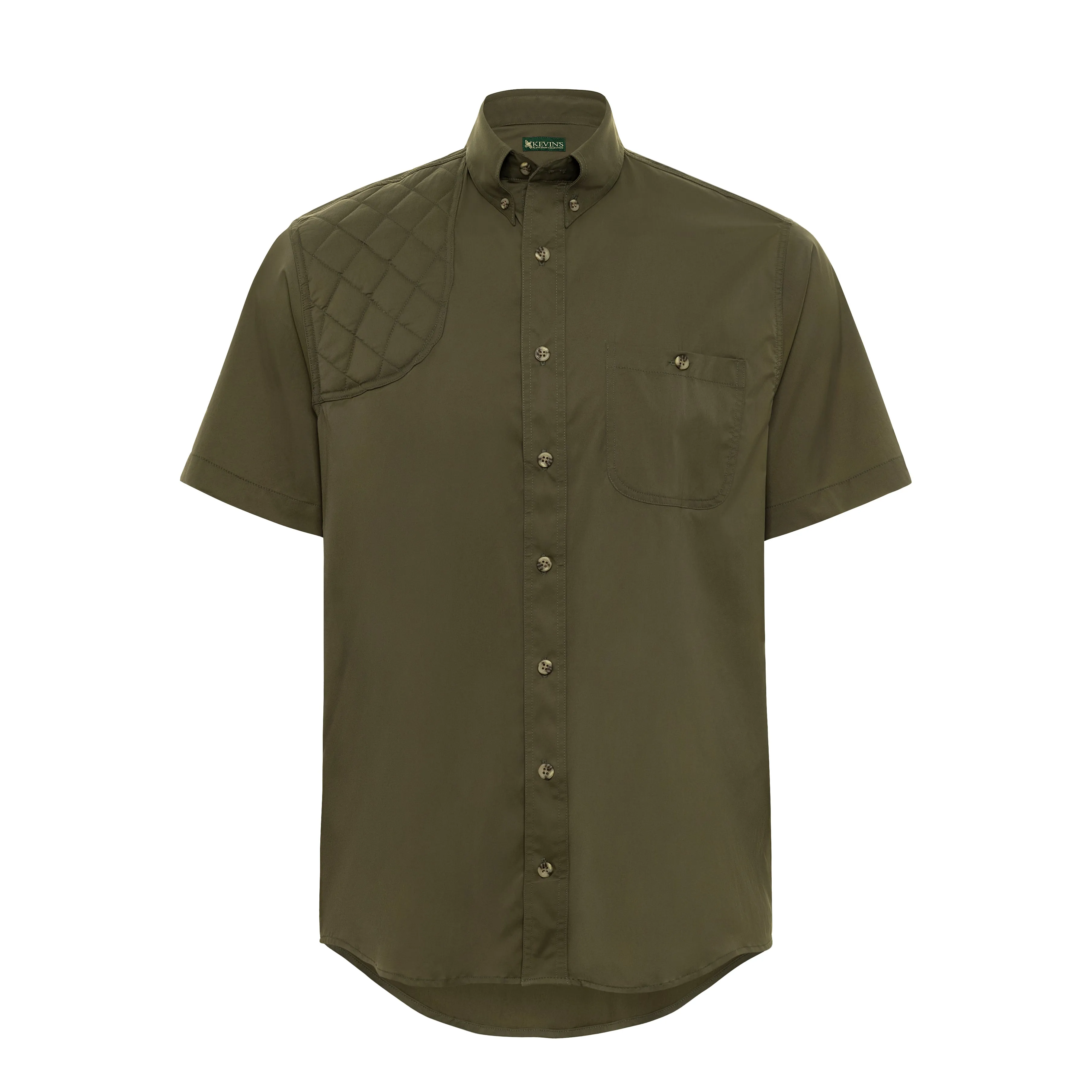 Kevin's Performance Single Right Patch Short Sleeve Shooting Shirt