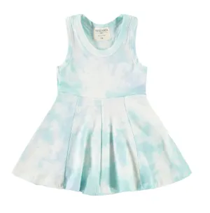 Kid Lightweight French Terry Tank Tie Dye Swing Dress