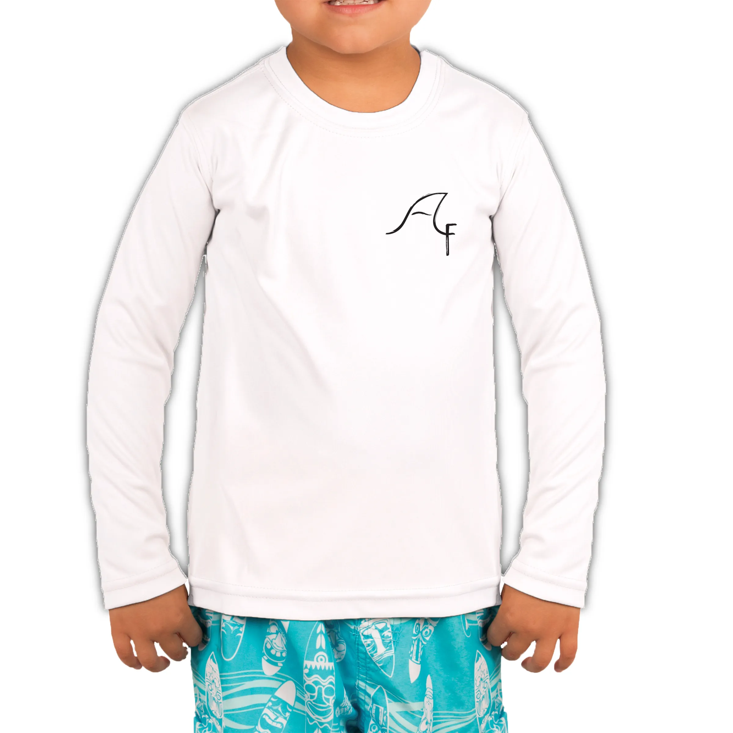 Kids Surfin' Shark Long Sleeve