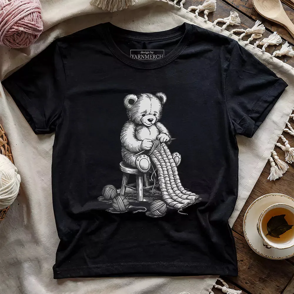 Knitting Bear T-shirt