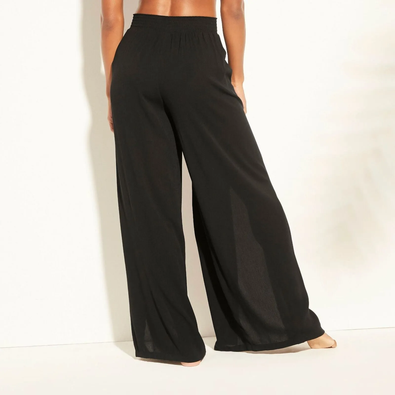 Kona Sol Women's Tie Waist Beach Cover Up Pants
