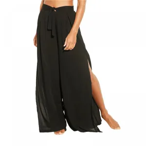 Kona Sol Women's Tie Waist Beach Cover Up Pants