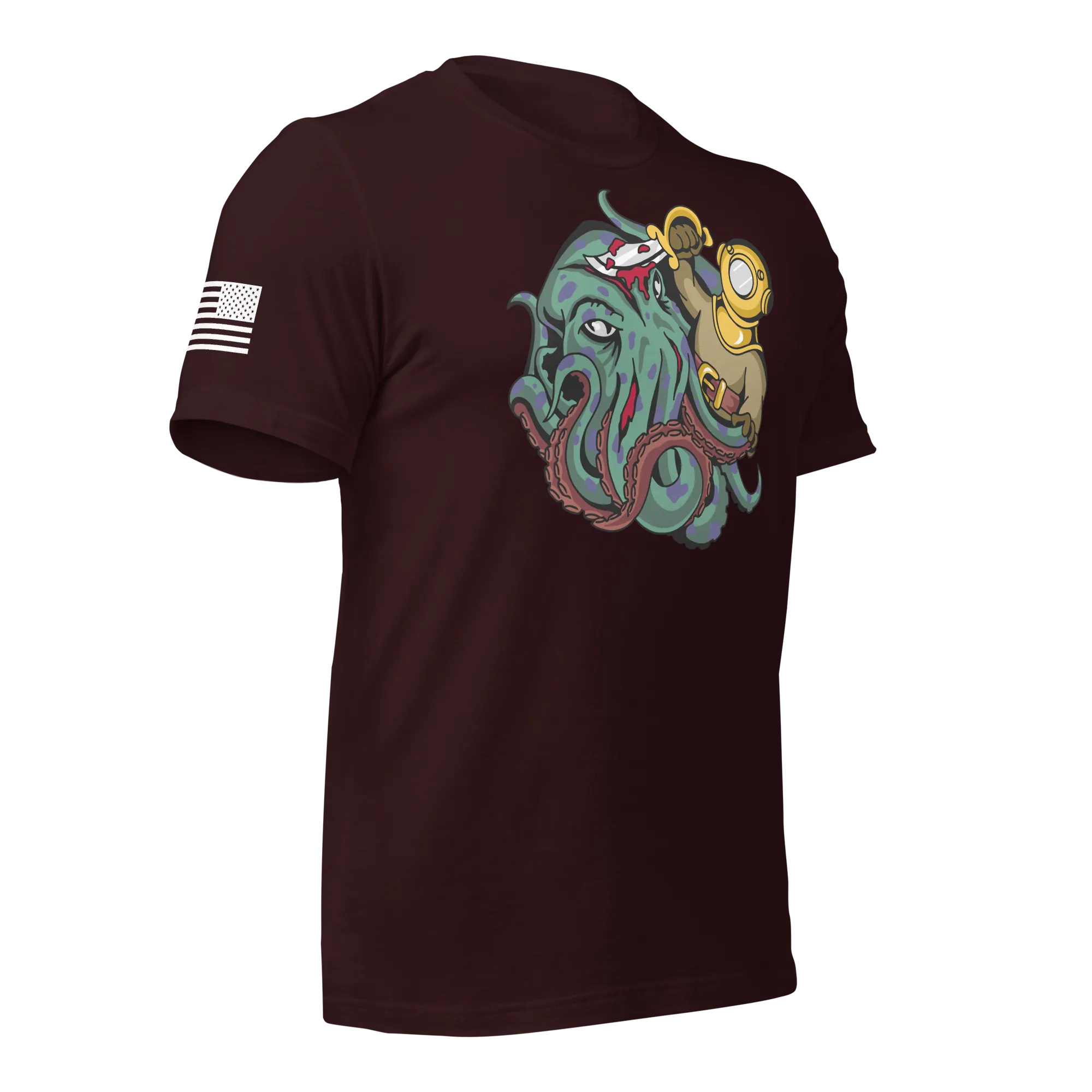 Kraken vs Diver T-Shirt