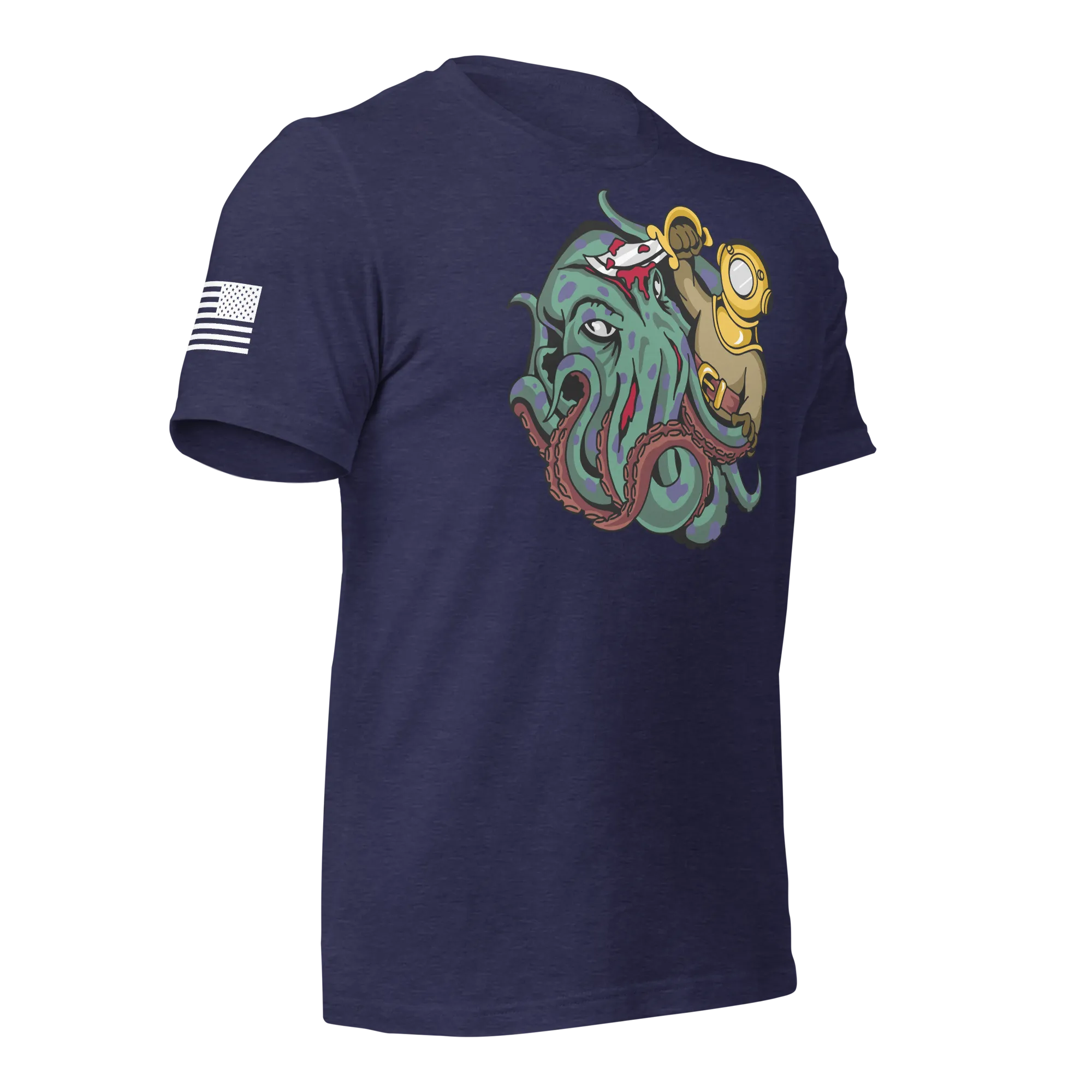 Kraken vs Diver T-Shirt