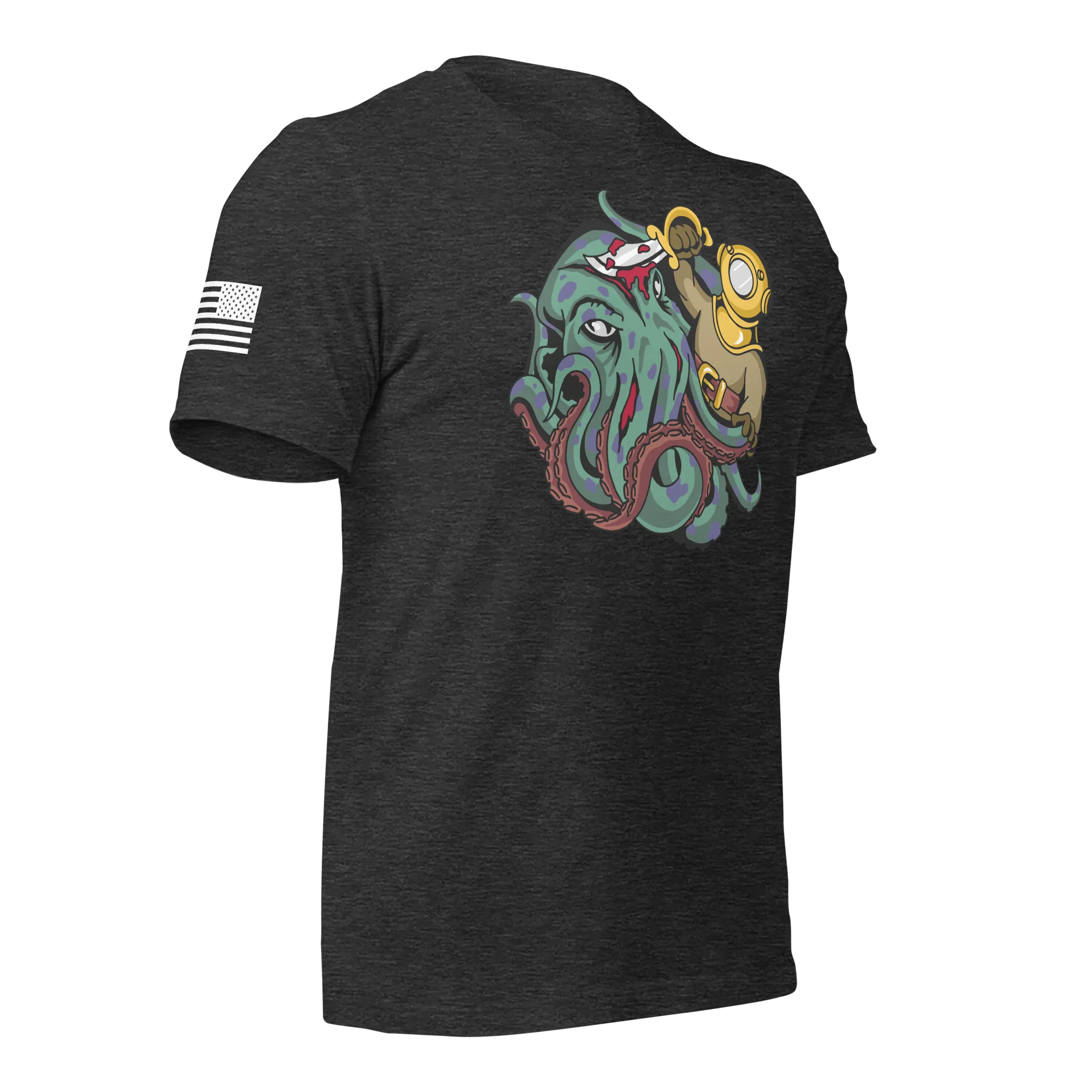 Kraken vs Diver T-Shirt