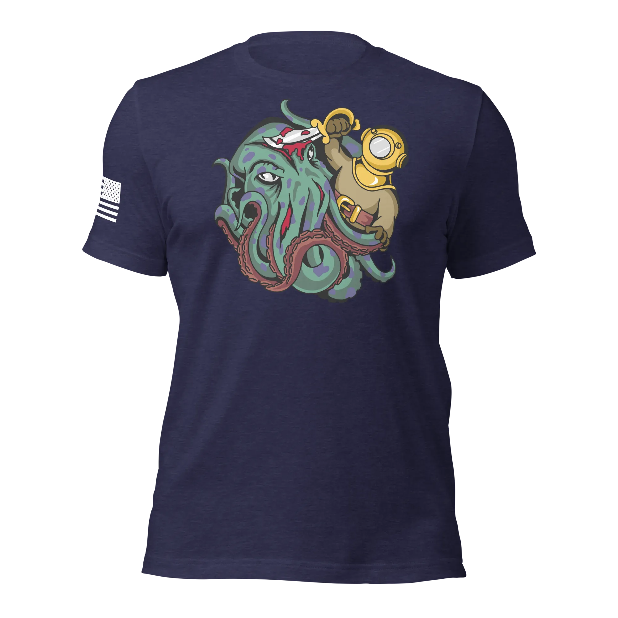 Kraken vs Diver T-Shirt