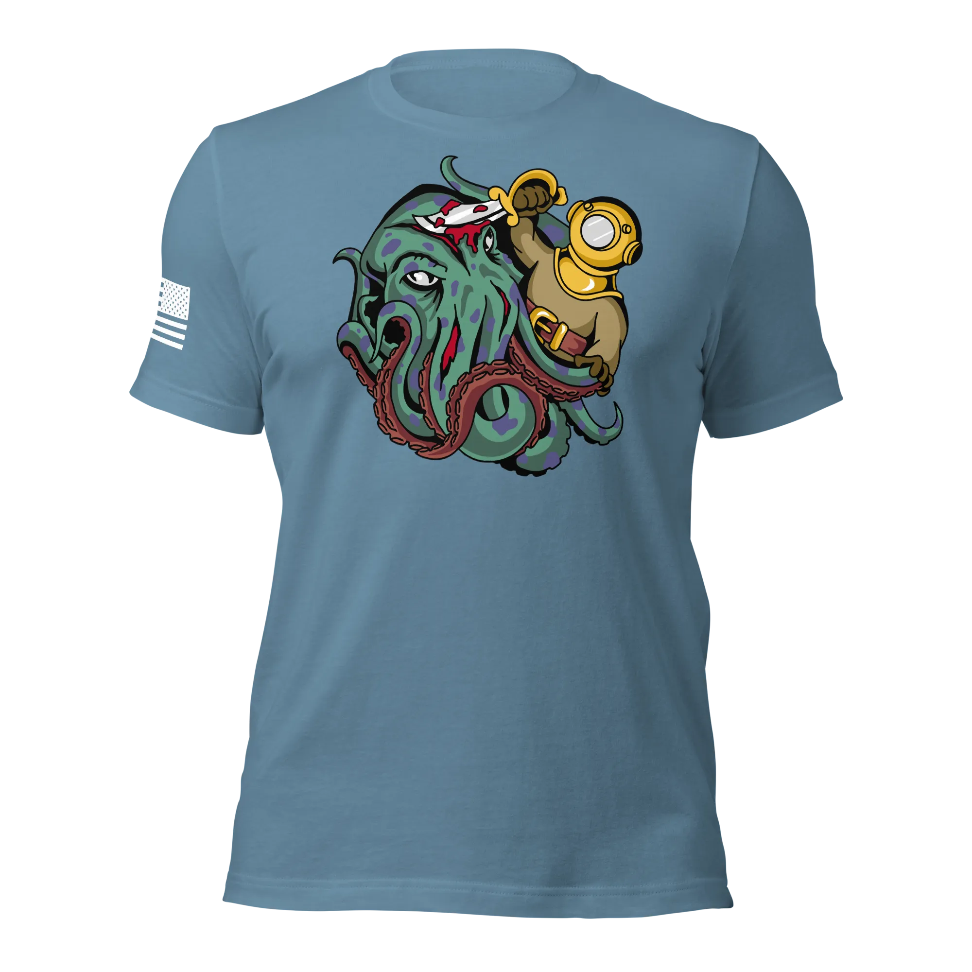 Kraken vs Diver T-Shirt