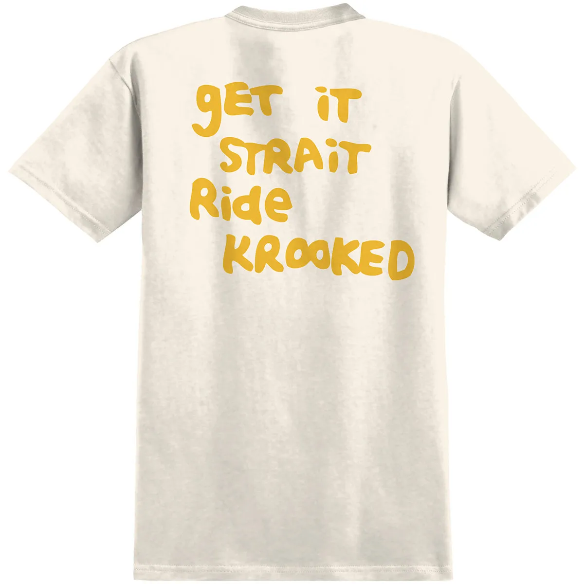 Krooked - Strait Eyes Tee Cream
