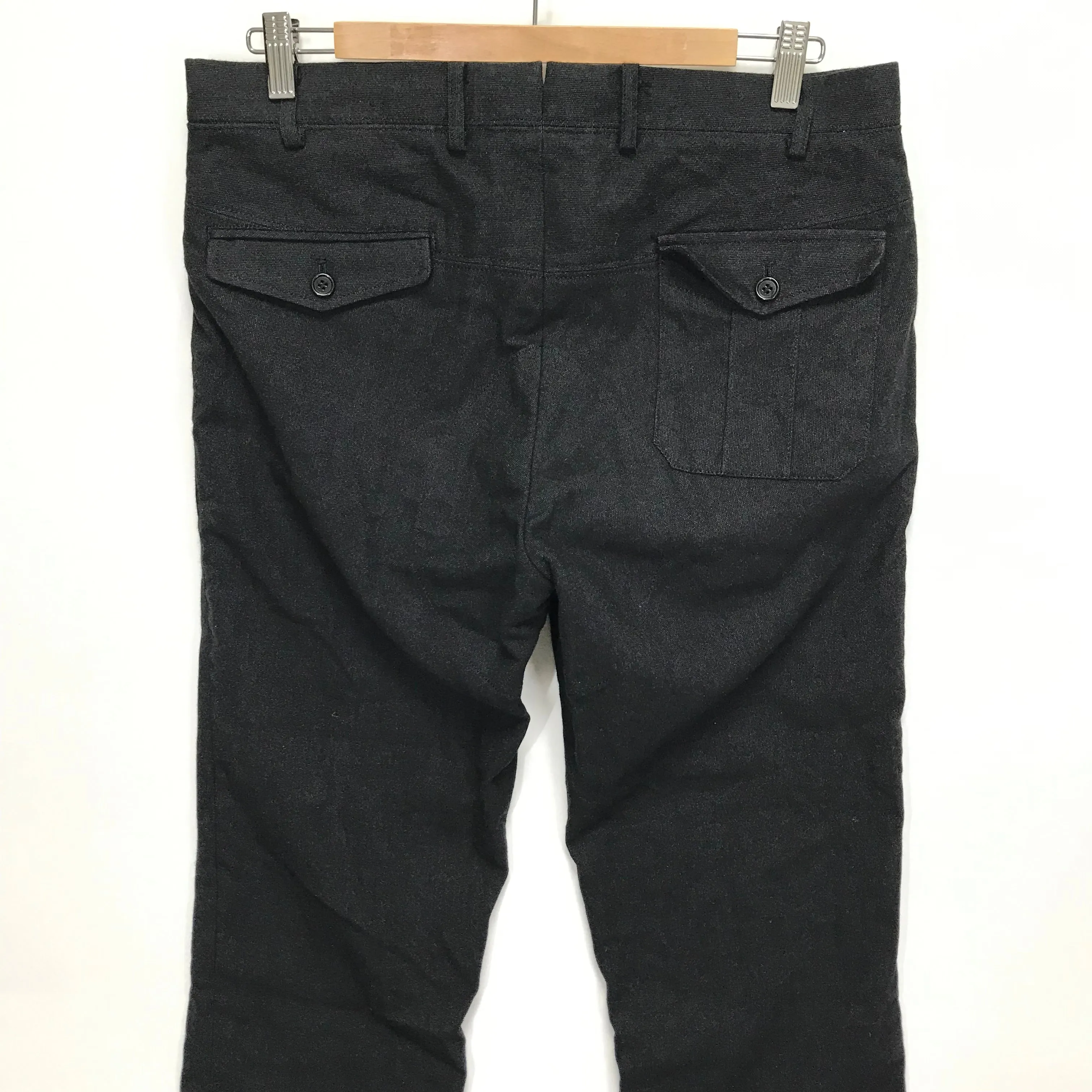 [L] Visvim Slacks Charcoal