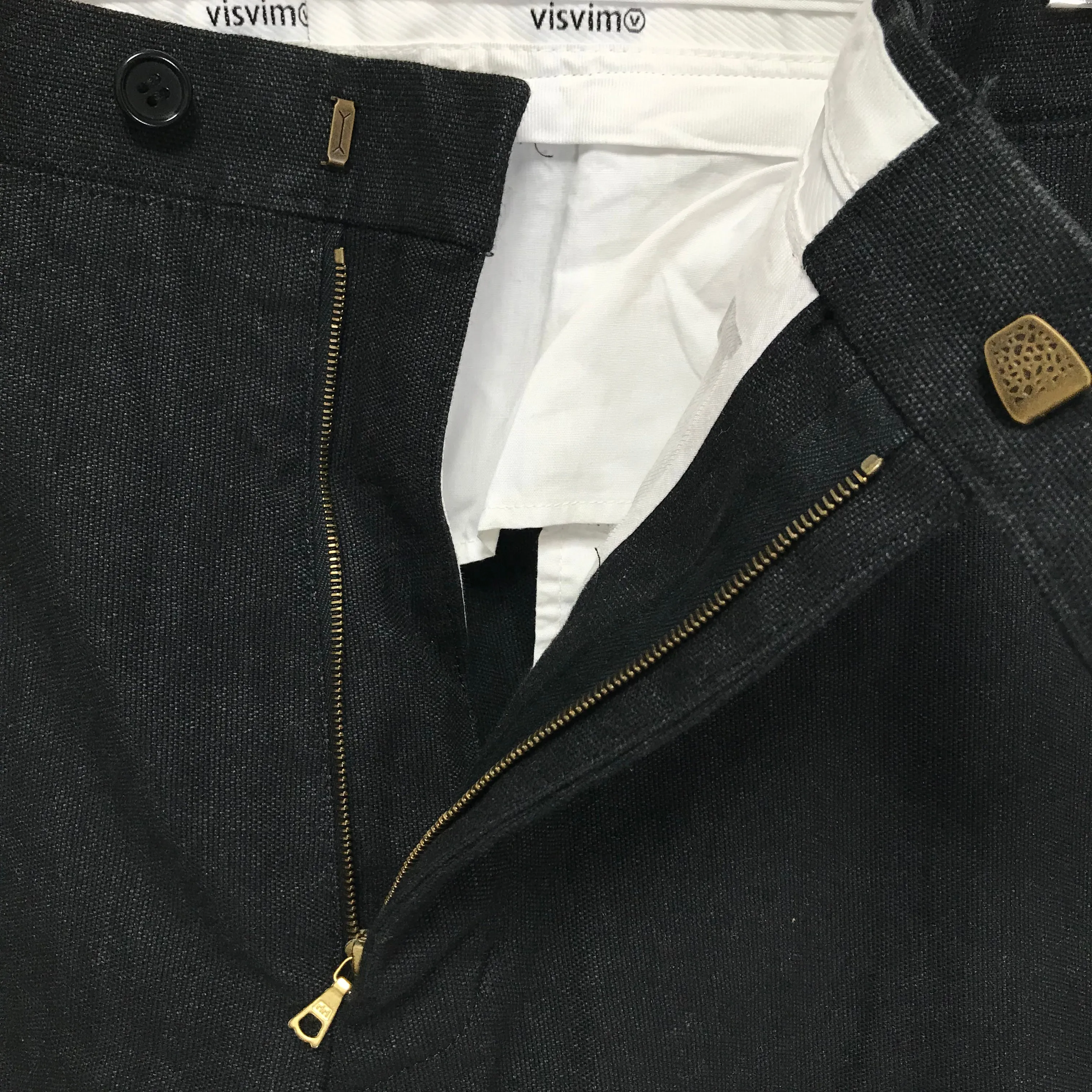 [L] Visvim Slacks Charcoal