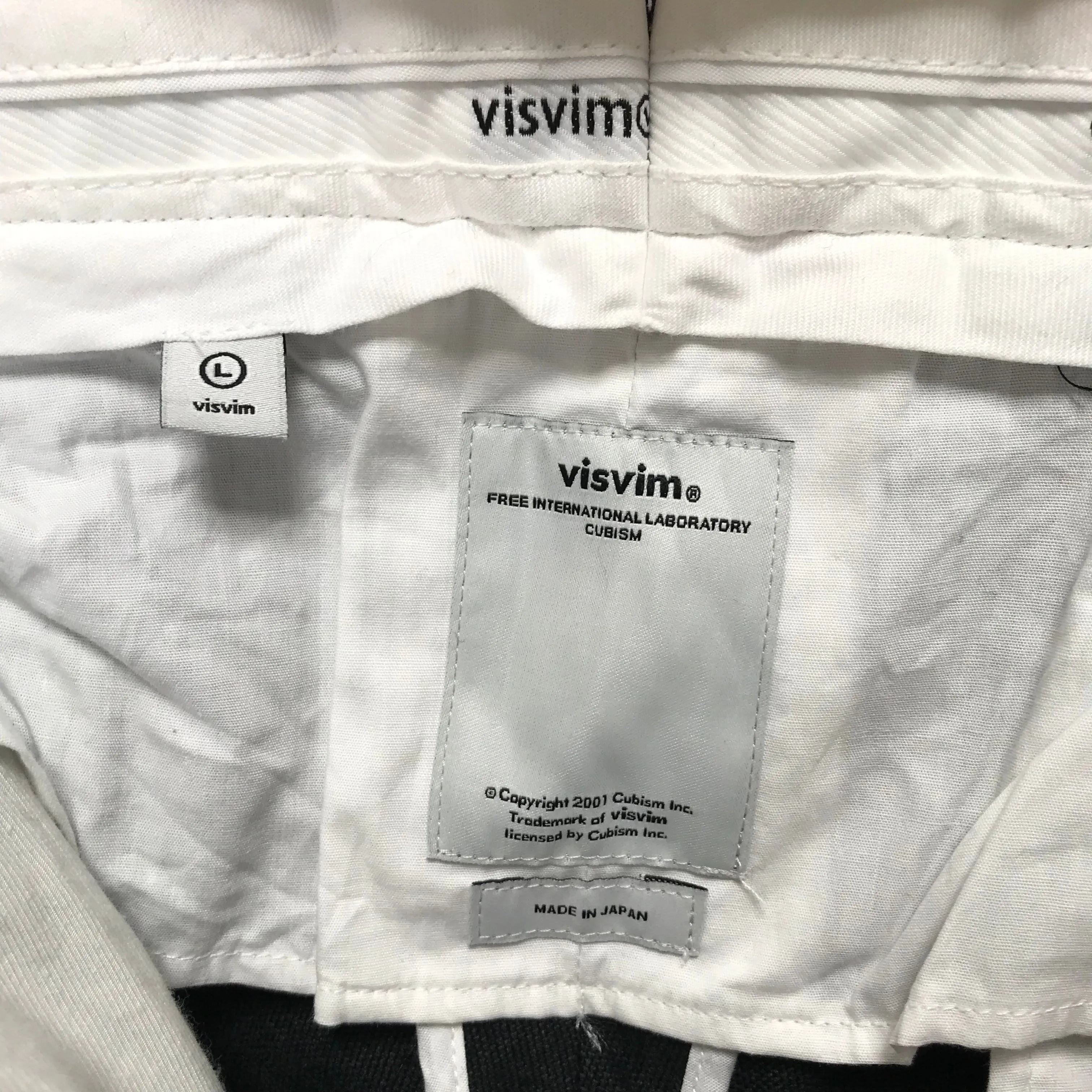 [L] Visvim Slacks Charcoal