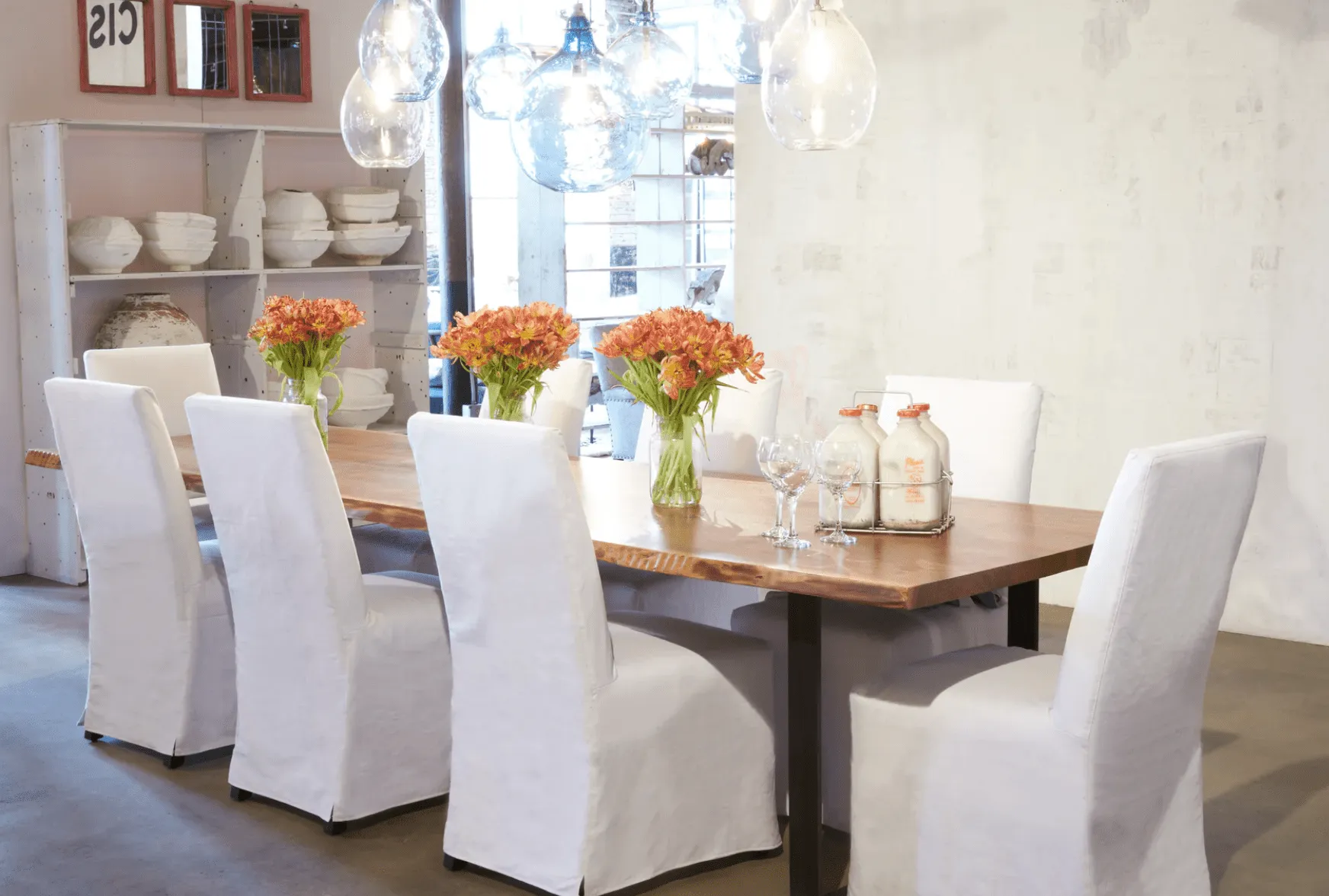 Laguna Beach Slipcovered Dining Chair - SLIPCOVER ONLY