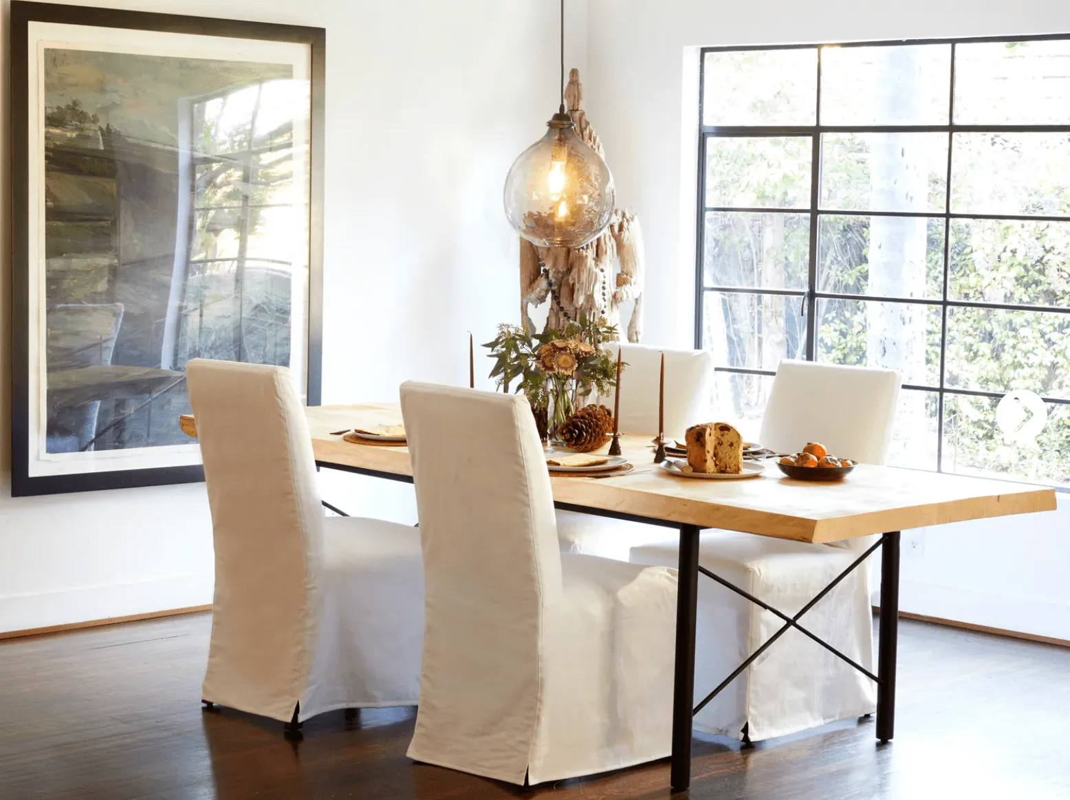 Laguna Beach Slipcovered Dining Chair - SLIPCOVER ONLY