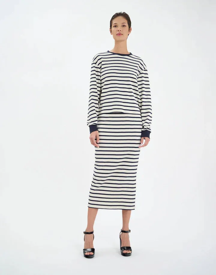 Layann - Navy Stripe