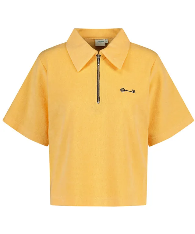 LE SONNET  Cotton Candy Polo T - Yellow