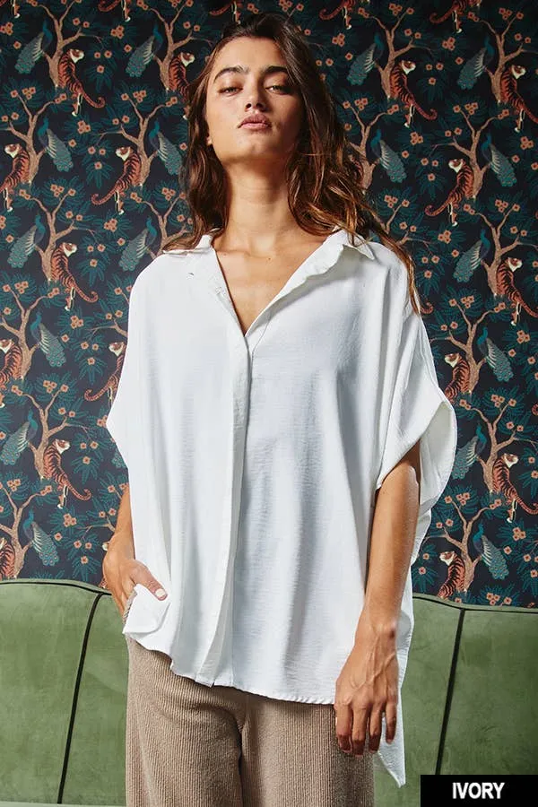 Lemon Dolman Sleeve