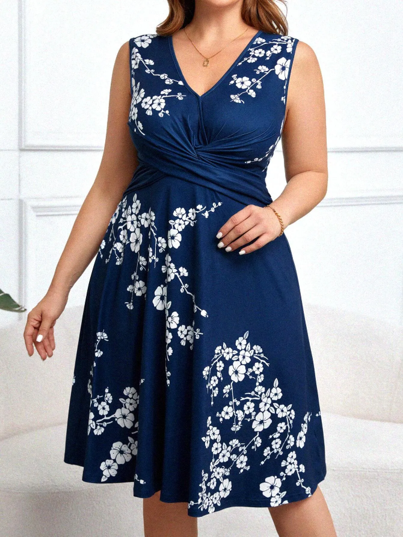 Liandra™ - Floral Wrap Dress