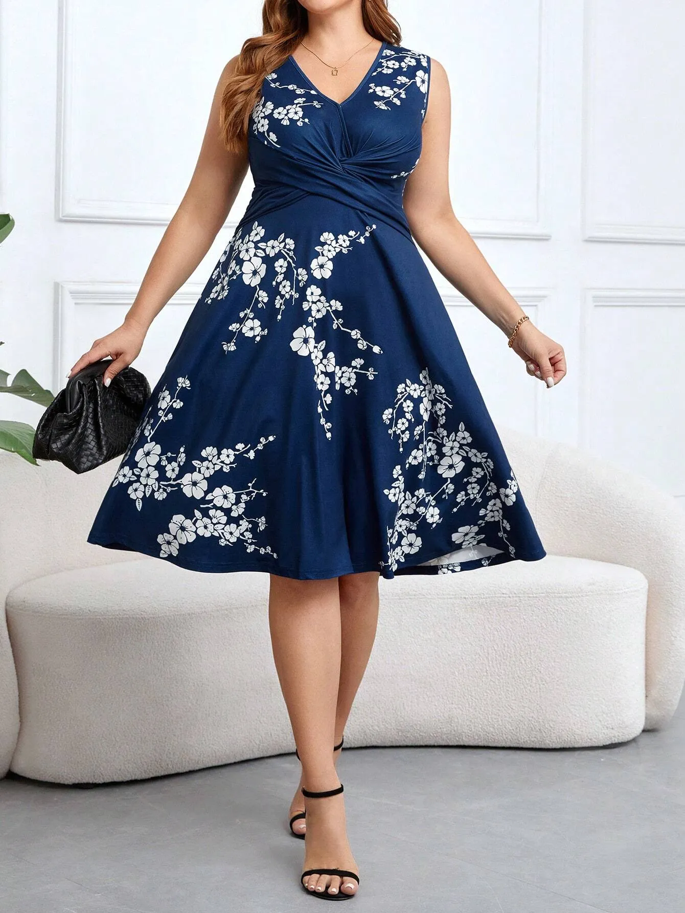 Liandra™ - Floral Wrap Dress