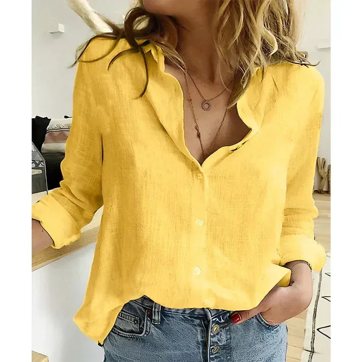 Lightweight, high-quality canvas Laja blouse