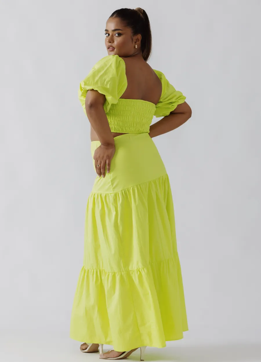 LIME SKIRT