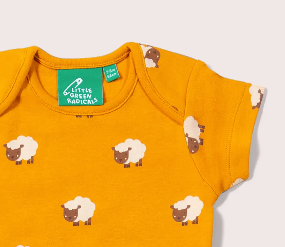 Little Green Radicals Counting Sheep Onesie