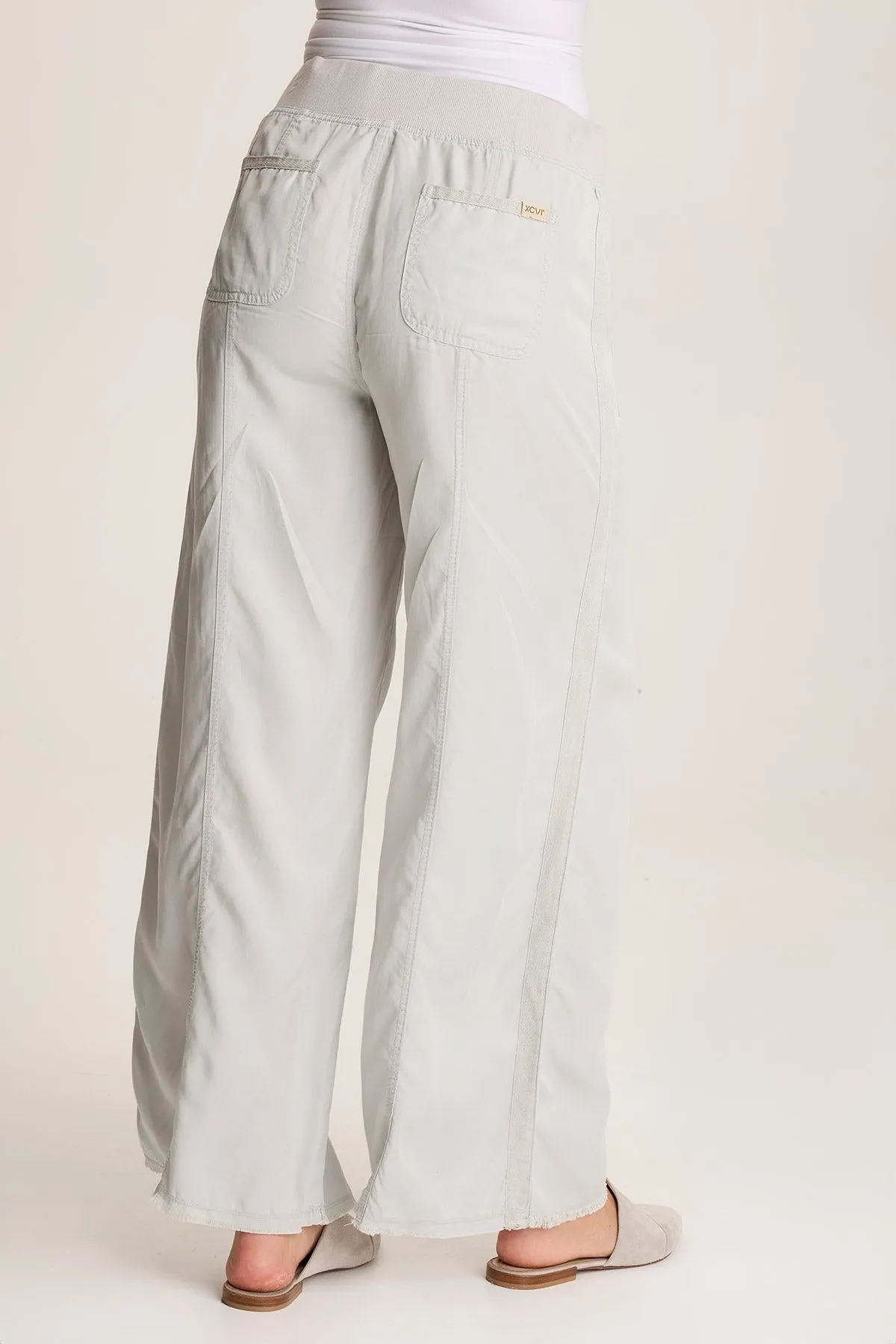 Loen Twill Wide Leg Pant
