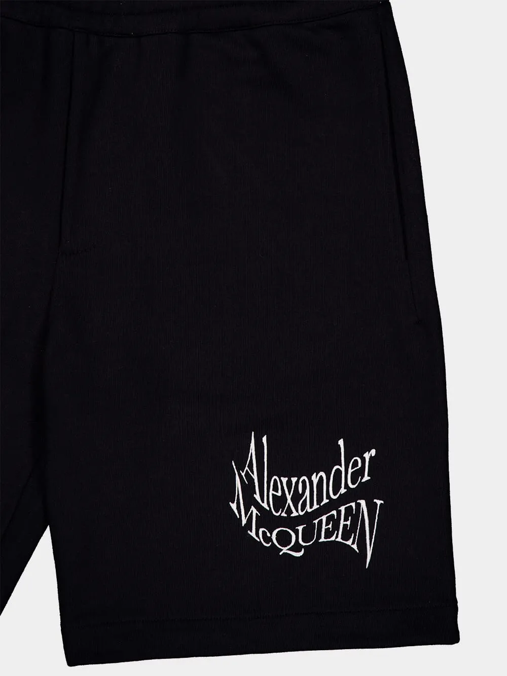Logo Embroidered Lounge Shorts